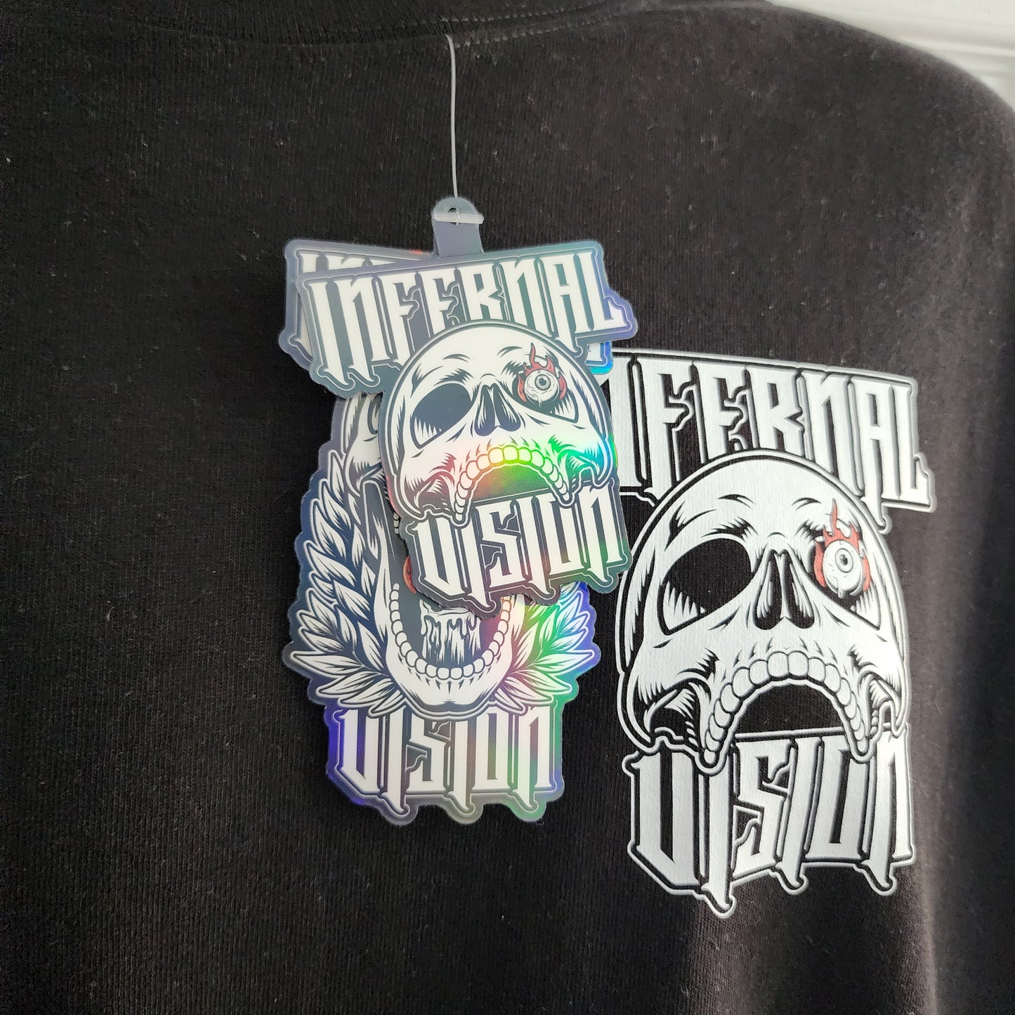 100 Custom Hangtag Stickers