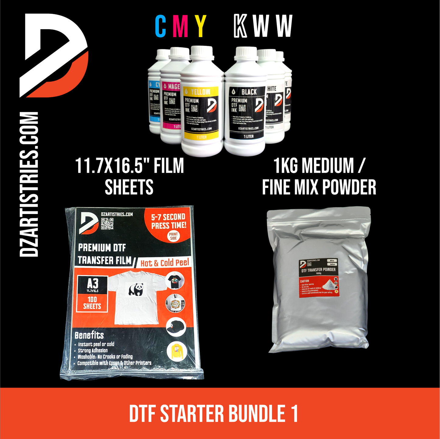 Premium DTF Starter Bundle 1