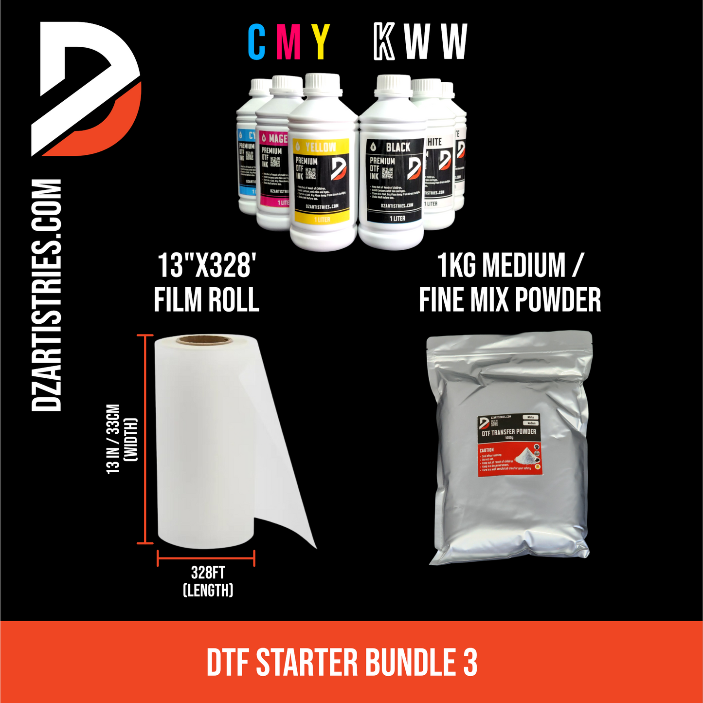 Premium DTF Starter Bundle 3