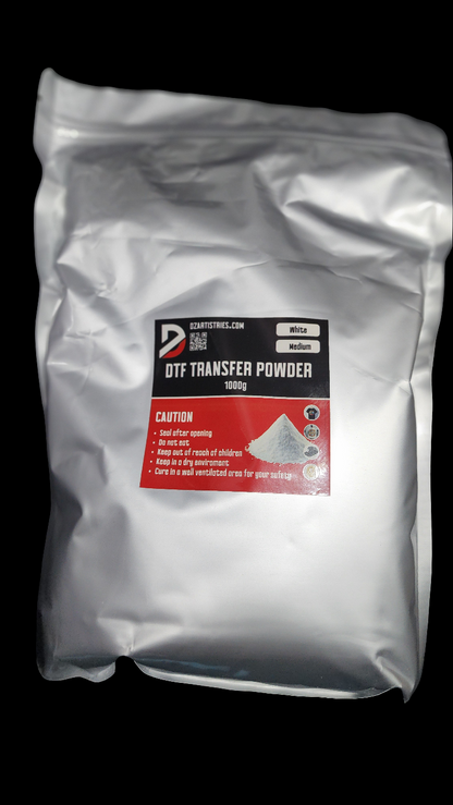 1KG DTF Powder / Medium & Fine Mixture / White